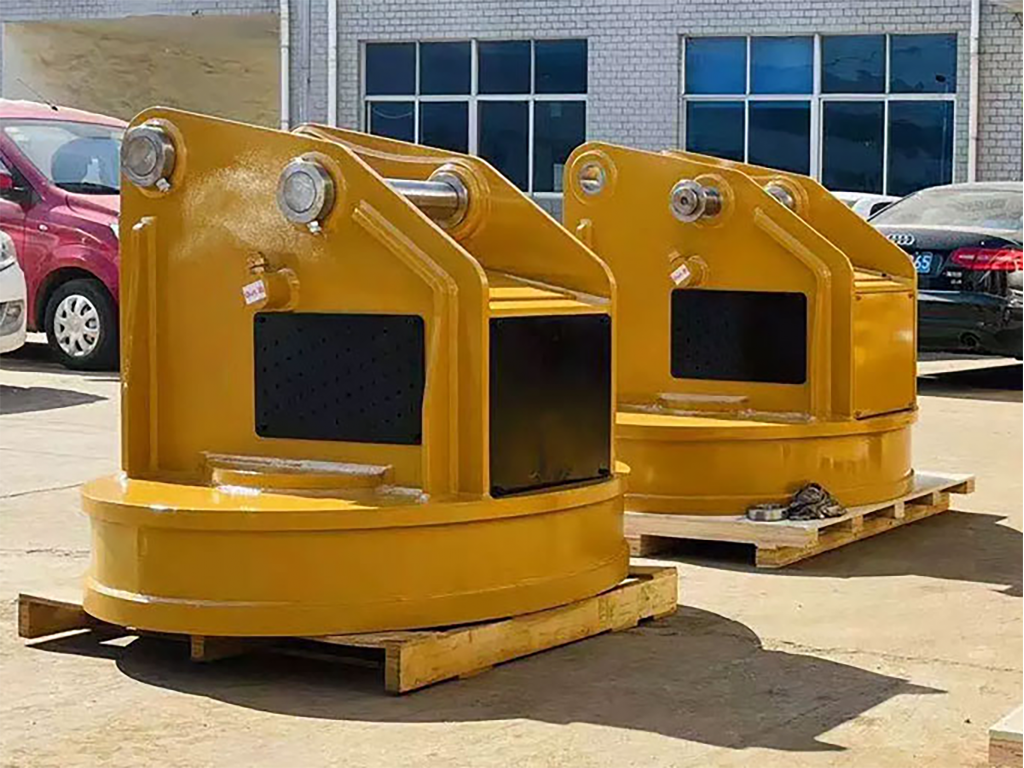 กรรไกรตัดเหล็ก ติดรถขุด ขนาด20ตัน